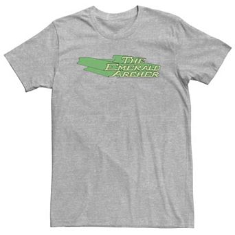 Big & Tall DC Comics The Emerald Archer Text Poster Tee