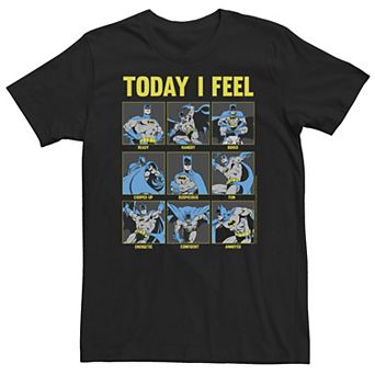 Big & Tall DC Comics Batman Emotions Tee