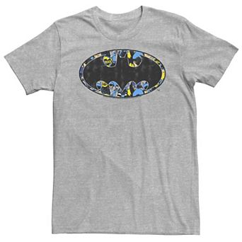 Big & Tall DC Comics Batman Logo Comic Fill Tee