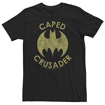 Big & Tall DC Comics Batman Caped Crusader Logo Tee