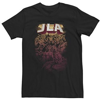 Big & Tall DC Comics Justice League Group Shot Poster Tee