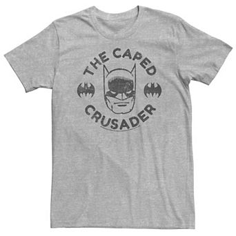Big & Tall DC Comics Batman Distressed "The Caped Crusader" Tee