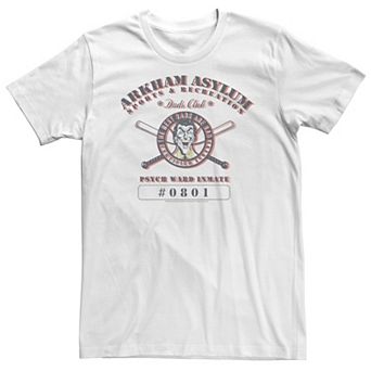Big & Tall DC Comics Batman Joker Arkham Asylum Dad Tee