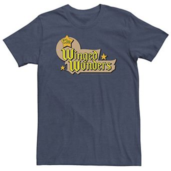 Big & Tall DC Comics The Winged Wonders Text Logo Tee
