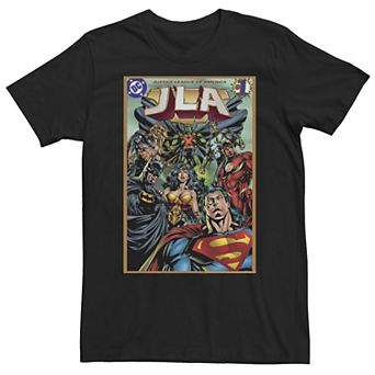Big & Tall DC Comics Justice League of America Comic Cover Tee