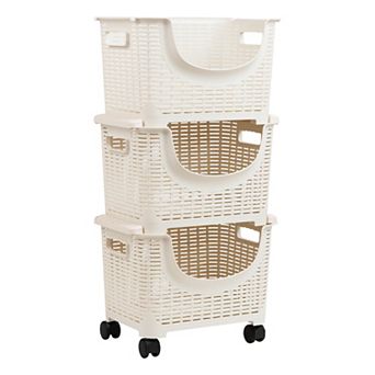 Mind Reader 3 tier Stackable Storage Containers