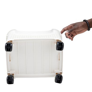Mind Reader 3-Tier Stackable Storage Containers