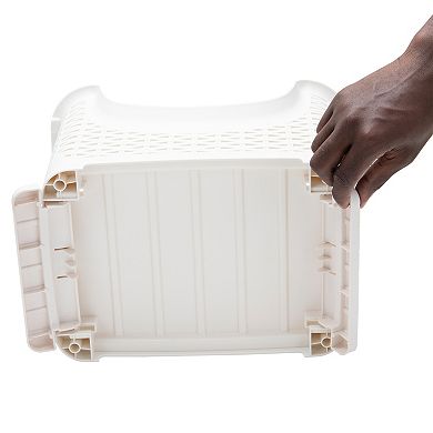 Mind Reader 3-Tier Stackable Storage Containers