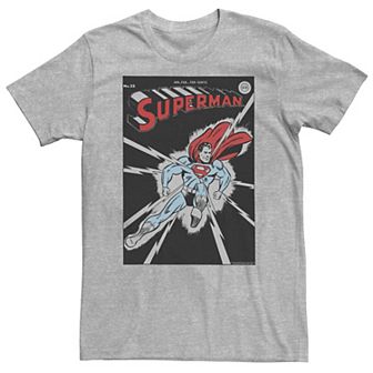 Big & Tall DC Comics Superman No. 32 Comic Cover Poster Tee