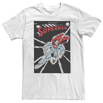 Big & Tall DC Comics Superman No. 32 Comic Cover Poster Tee