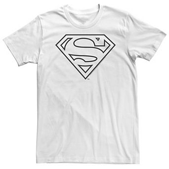 Big & Tall DC Comics Superman Line Art Logo Tee