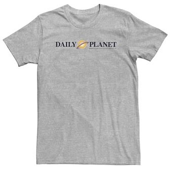 Big & Tall DC Comics Superman Daily Planet Text Logo Tee