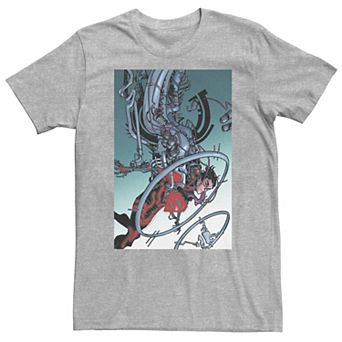 Big & Tall DC Comics Superman Mechanics Comic Poster Tee