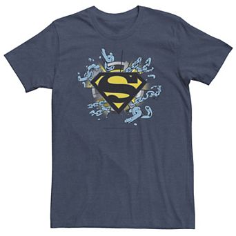 Big & Tall DC Comics Superman Chain Link Logo Tee