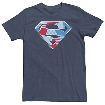 Big & Tall DC Comics Superman Cutout Chest Logo Tee