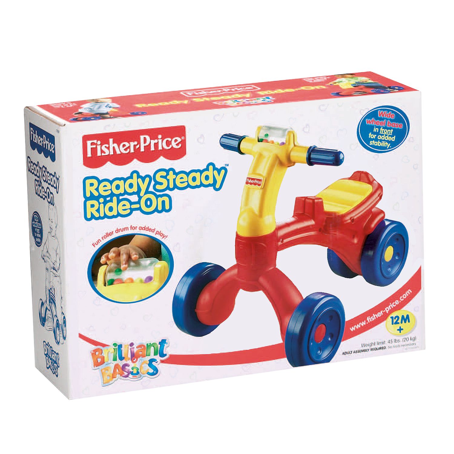 fisher price ready steady ride on