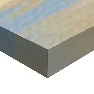 Masterpiece Morning Ride To The Beach Canvas Wall Art