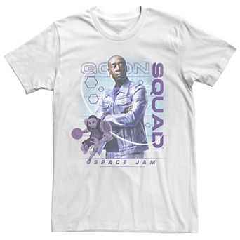 Men's Space Jam 2 Goon Squad Purple Hue Portrait Tee