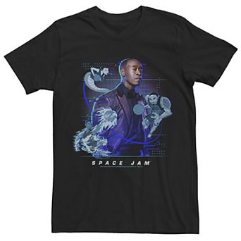 Men's Space Jam 2 AI G Rhythm Purple Suit Portrait Tee