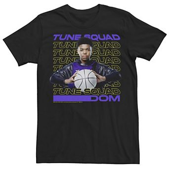 Men's Space Jam 2 Dom Tune Squad Word Stack Portrait Tee