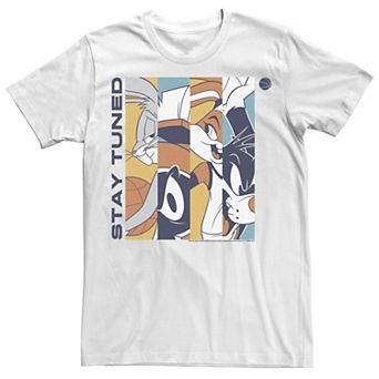 Men'sSpace Jam 2 Stay Tuned Toon Squad Panels Tee