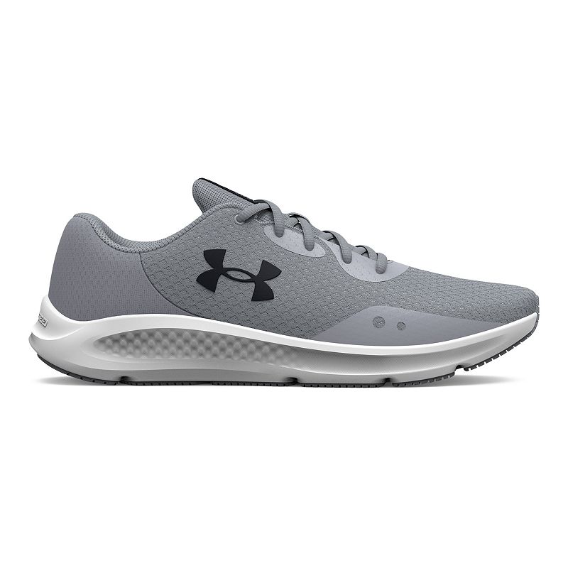 Under Armour 3024878-104-9.5 Charged Pursuit 3 Mod Gray Size 9.5 Running Shoes