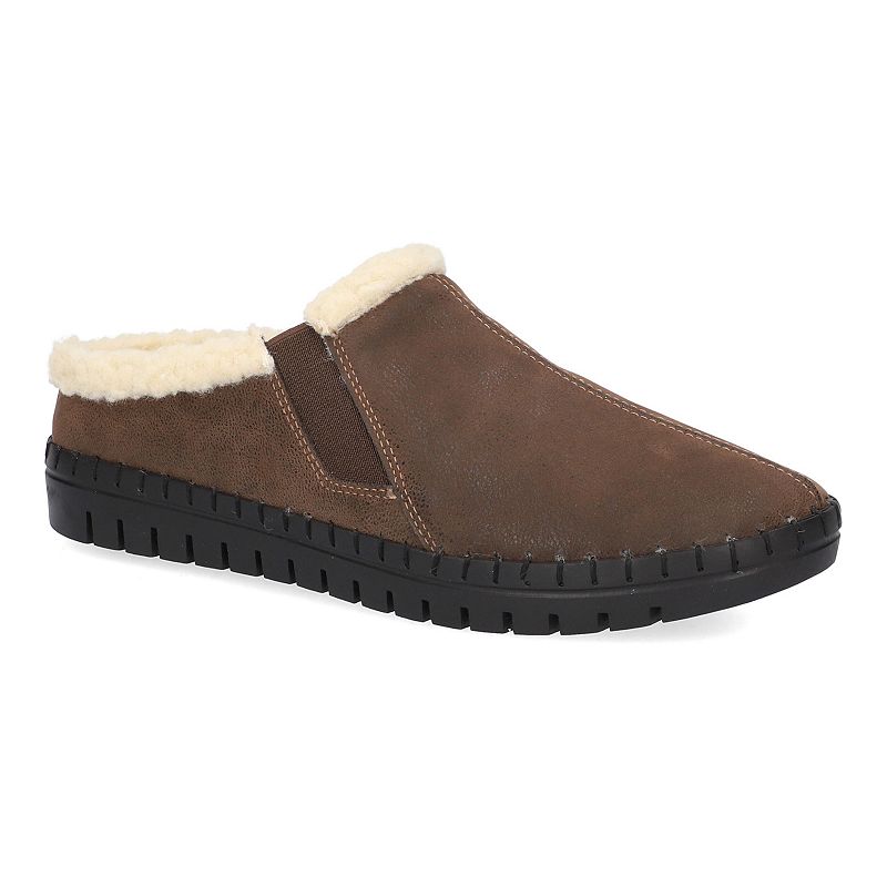 Women's fleece hot sale lined mules