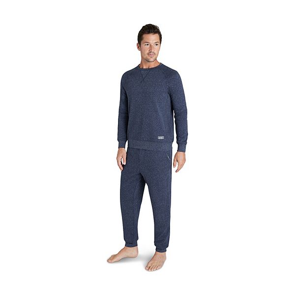 Men's Eddie Bauer 2-piece Crewneck Sweatshirt & Jogger Pants Pajama Set