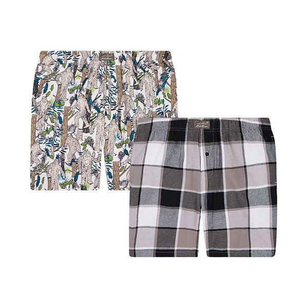 Men's Eddie Bauer 2pack Flannel Pajama Shorts