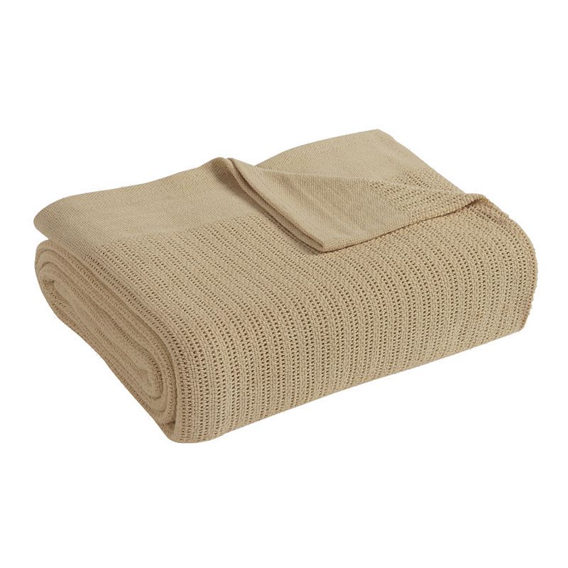 Fiesta Blanket, Beige, Twin