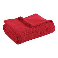 Red cotton blanket new arrivals