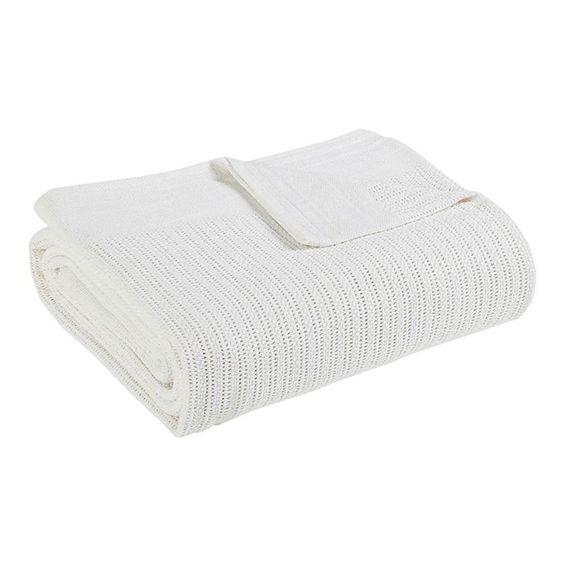 Fiesta Blanket, White, Twin