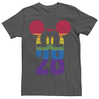 Disney's Mickey 28 Rainbow Men's Tee