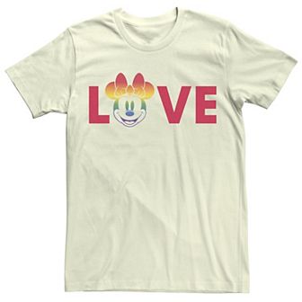 Disney's Minnie Loves Rainbow Men's Tee