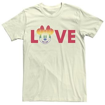Disney's Minnie Loves Rainbow Men's Tee