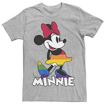 Disney's Minnie Dress Rainbow Men's Tee