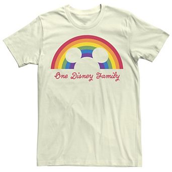 Disney's Mickey Rainbow Family Men's Tee