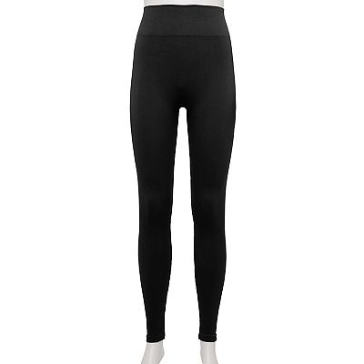 Juniors Pink Rose Seamless Leggings