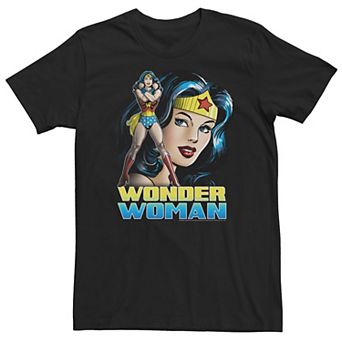 Big & Tall DC Comics Wonder Woman Classic Portrait Tee