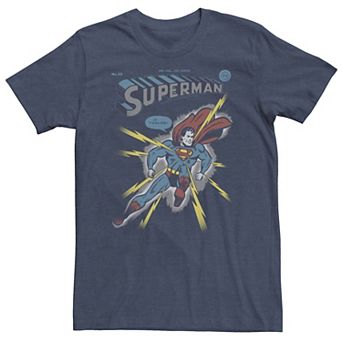 Big & Tall DC Comics Classic Superman It Tickles Tee