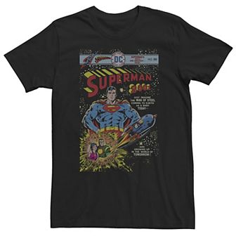 Big & Tall DC Comics Superman 2001 #300 Retro Comic Cover Tee