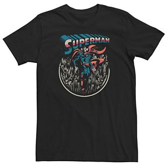 Big & Tall DC Comics Superman Fortress Portrait Tee