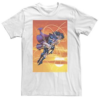 Big & Tall DC Comics Superman & Lois Lane The Kiss Poster Tee