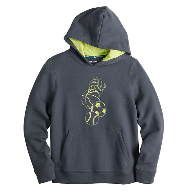 Boys 8-20 Tek Gear® Ultrasoft Fleece Pullover Graphic Hoodie