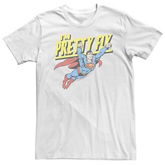 Big & Tall DC Comics Superman Pretty Fly Retro Tee