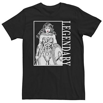 Big & Tall DC Comics Wonder Woman Legendary Poster Tee