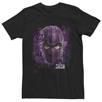 Men's Marvel The Falcon And The Winter Soldier Baron Zemo Paint Tee
