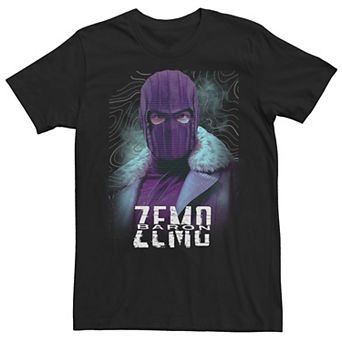 Men's Marvel The Falcon And The Winter Soldier Baron Zemo Wavy Tee