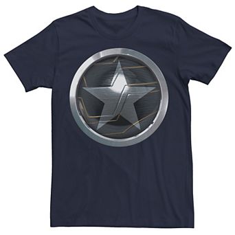 Men's Marvel The Falcon And The Winter Soldier Bucky Shield Tee