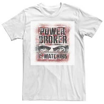 Men's Marvel Falcon & Winter Soldier Power Broker Is Watching Tee